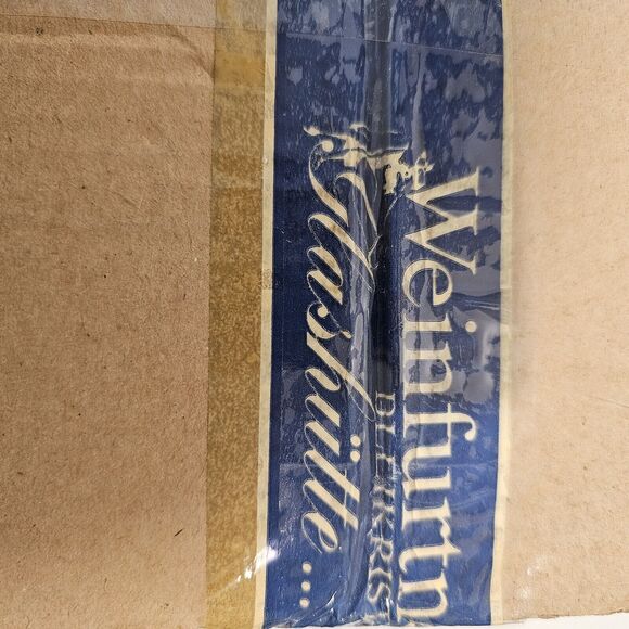 Set Of 6 Vintage JOSKA MOSEL Cut To Clear Wine Glasses New Vintage - Picture 12 of 14